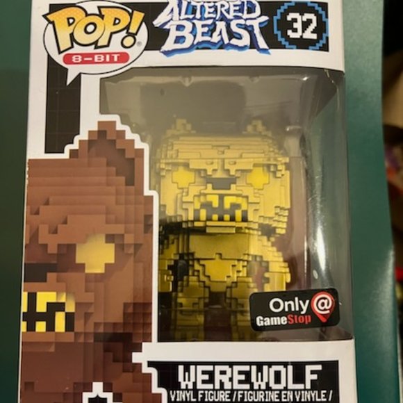 Funko Pop Altered Beast "Werewolf" Game Stop Exclusive